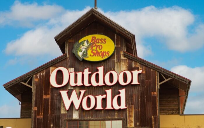 Exterior of Bass Pro Shops