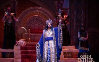Performer on stage at the Sight and Sound Theatre in Branson