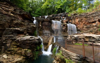 Branson waterfall hiking trail